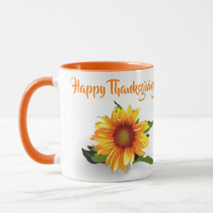Wasserfarben-Sonnenblumen-Tasse Tasse