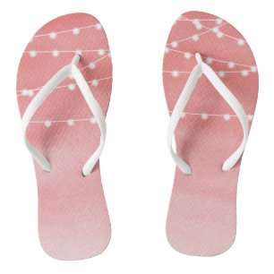 Wasserfarben-String-Lichter Flip Flops