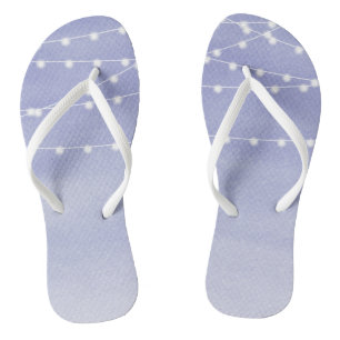 Wasserfarben-String-Lichter Flip Flops
