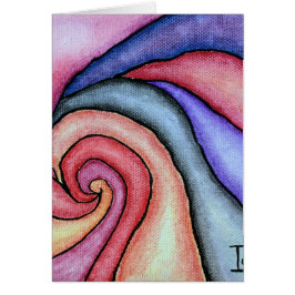 Wasserfarben-Swirl