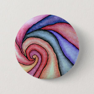 Wasserfarben-Swirl Button