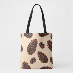 Wasserfarben-Tannenkegel, nahtloses Muster, Aquare