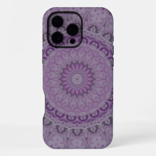 Wasserfarben-Traum-Mandala in Lila-Tönen iPhone 16 Pro Max Hülle