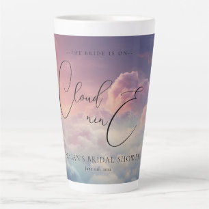 Wasserfarben traumhafter Sonnenuntergang Cloud 9 H Milchtasse