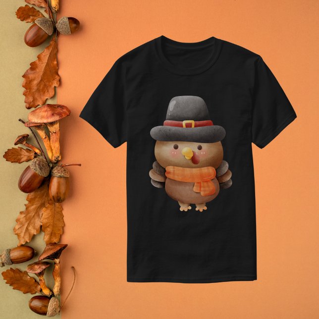 Wasserfarben Türkei in Pilgrim Hat T-Shirt (Von Creator hochgeladen)