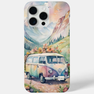 Wasserfarben-Van mit Geschenk für das benutzerdefi Case-Mate iPhone Hülle