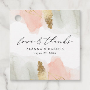 Wasserfarben Wasserfarbe Wasserfarbe geometrische  Geschenkanhänger