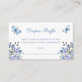 Wasserfarben Wildblumen Windelwinddusche Begleitkarte