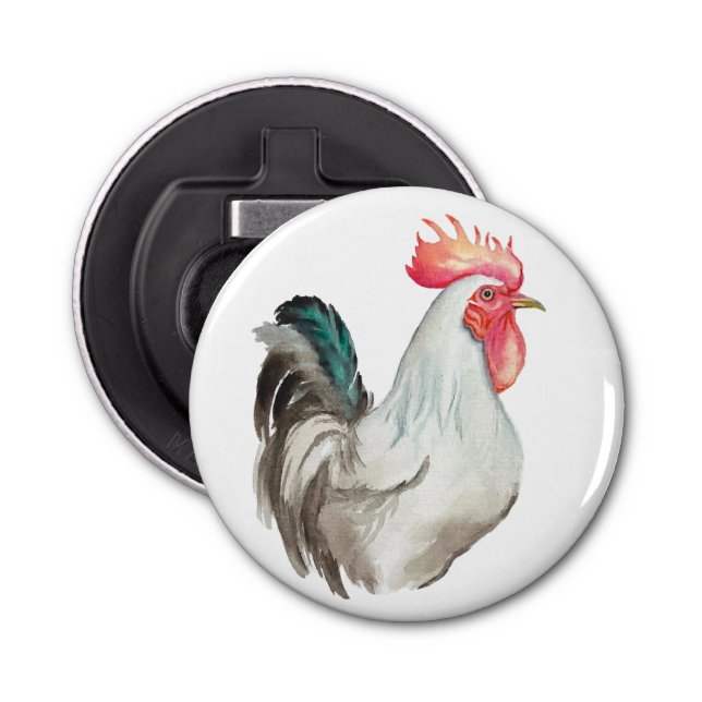 Wasserfarben zeichnend Hand eines Rasters Flaschenöffner (Vorderseite)