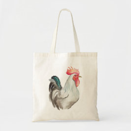 Wasserfarben zeichnend Hand eines Rasters Tragetasche