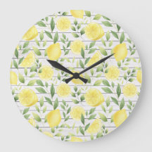 Wasserfarben-Zitronen und Barnwood