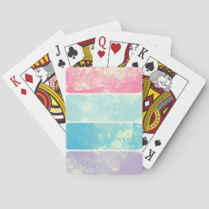 Wasserfarbenblase Klassische Spielkarten