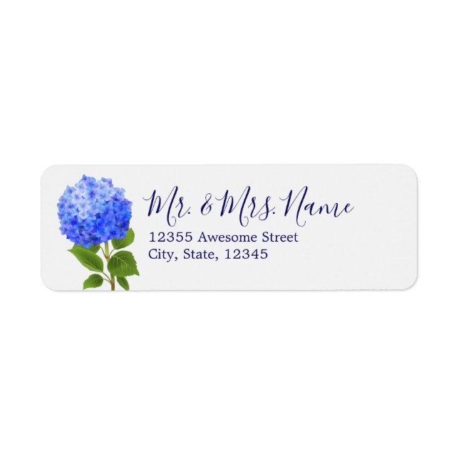 Wasserfarbenblau-Hydrangea (Vorne)