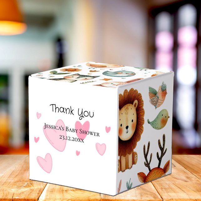 Wasserfarbendoodles Danke Geschenkschachtel (Von Creator hochgeladen)