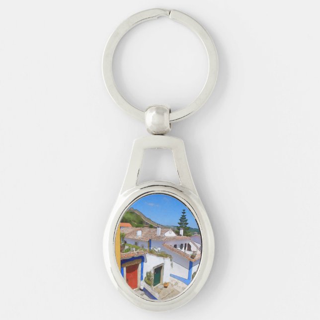 Wasserfarbendorf Schlüsselanhänger (Vorderseite)