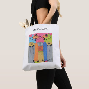 Wasserfarbene afrikanische Kunst, Phantastische Fr