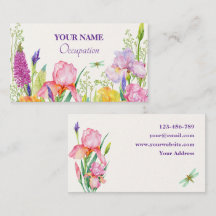 Wasserfarbene Blume blühen