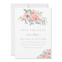 Wasserfarbene Blütenblütenhochzeit