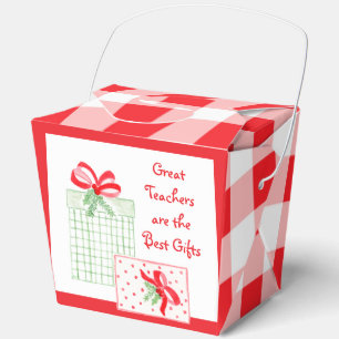 Wasserfarbene FerienlehrerInnen Beste GeschenkeBox Geschenkschachtel