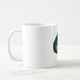 Wasserfarbene handbemalte Lotus-Blume Kaffeetasse