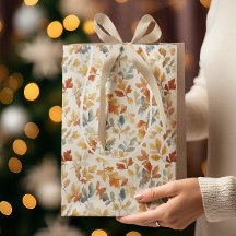 Wasserfarbene Herbstleaves - Gemütliche Herbstland