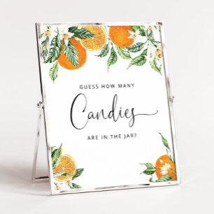 Wasserfarbene kleine Süsse schätzen, wie viele Bon Poster