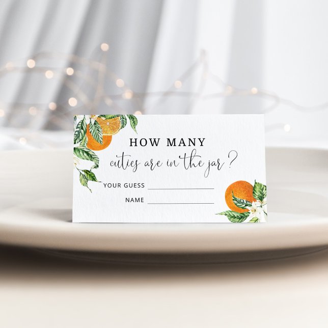 Wasserfarbene kleine Süsse schätzen, wie viele Süs Begleitkarte (Von Creator hochgeladen)