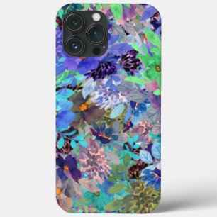 Wasserfarbene nahtlose Blumengestaltung OtterBox i Case-Mate iPhone Hülle