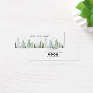 Wasserfarbene Pine Woods Earring Hoops Stuck Mini