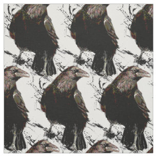 Wasserfarbene Reben Vogelart Art Stoff