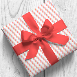 Wasserfarbene rote und blaue Trennstreifen Geschenkpapier