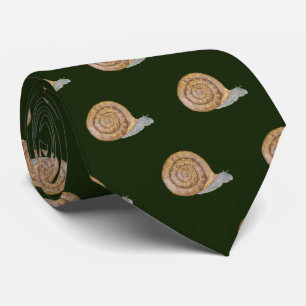 Wasserfarbene Schnecke Krawatte
