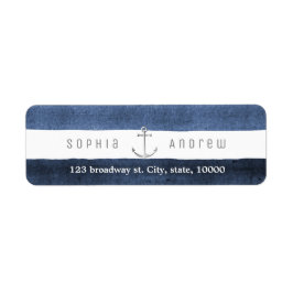 Wasserfarbene Streifen