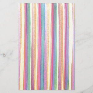 Wasserfarbene Streifen Briefpapier