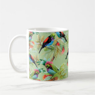 Wasserfarbene, von Hand gezeichnete, nahtlose Must Kaffeetasse
