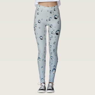 Wasserfarbene Wassertropfen Leggings, die zeichnen Leggings