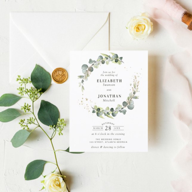 Wasserfarbene Weinkreide Einladung (Von Creator hochgeladen)