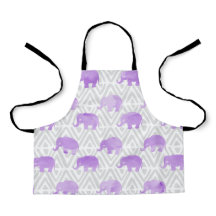 WasserfarbenElephant Shibori Primitive Zickzack