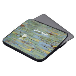 Wasserfarbener Blume Wasserfarbener Elektronikbeut Laptopschutzhülle