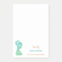 Wasserfarbener Haartrockner Personalisierter Salon