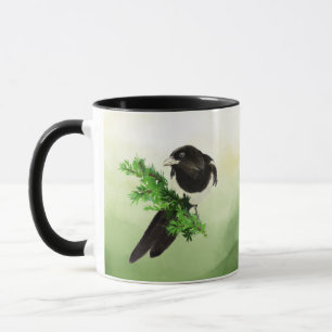 Wasserfarbener Kaffee Tasse