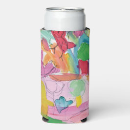 Wasserfarbener Spaß - KinderKunst für das CHOC Selters Dosenkühler