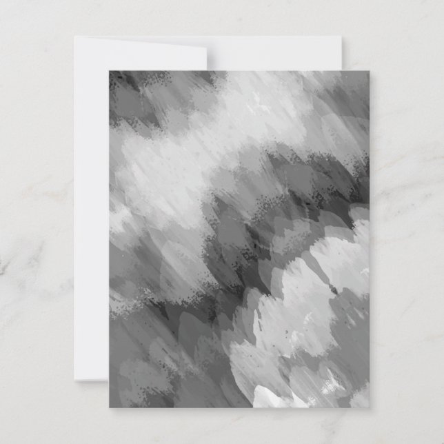 Wasserfarbener Wasserfall, Natur 3 Mitteilungskarte (Vorderseite)