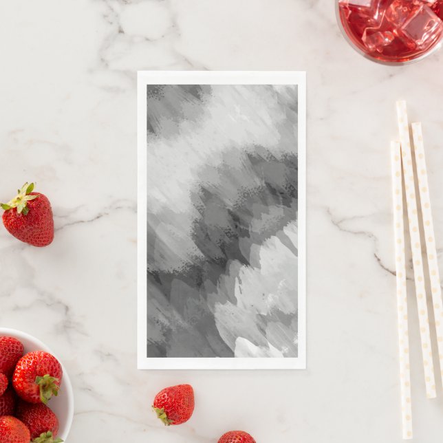 Wasserfarbener Wasserfall, Natur 3 Serviette (Beispiel)