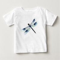 Wasserfarbenes Dragonfly-Shirt