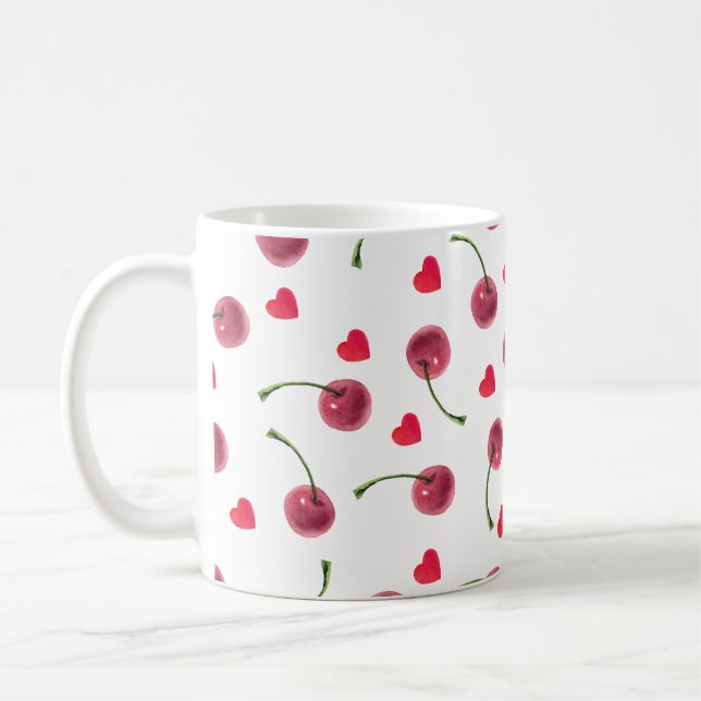 Wasserfarbenes Herd Kaffeetasse (Links)