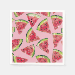 Wasserfarbenes Party Serviette