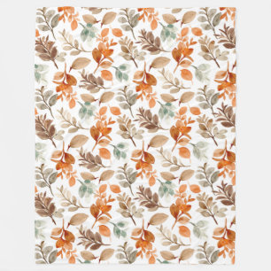 Wasserfarbenfallen Fleecedecke