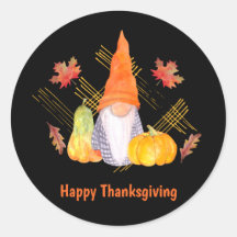 Wasserfarbenfallen, Pumpkins und Blätter