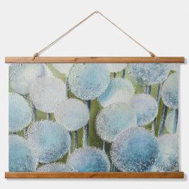 Wasserfarbenfeld Wandteppich Mit Holzrahmen